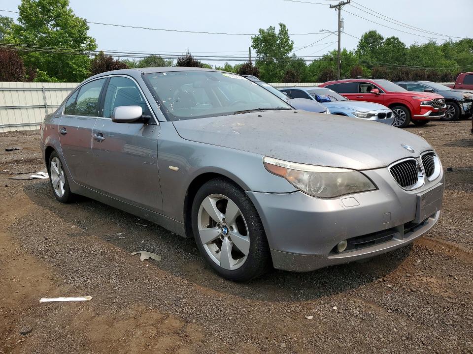 2007 BMW 5 series VIN WBANF73537CU24282 COPART salvage auction — NORMAL WEAR, Ct - Certificate Of Title, sold $475 on 2026-07-31 (photo 4)
