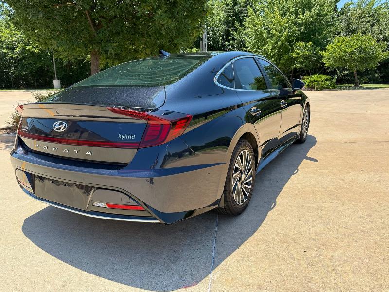 2021 Hyundai Sonata VIN KMHL54JJXMA024170 COPART salvage auction — MINOR DENT/SCRATCHES, OK - CERTIFICATE OF TITLE (P), sold $1,550 on 2026-07-28 (photo 4)