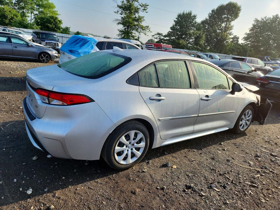 2020 Toyota Corolla VIN JTDEPRAE2LJ103418 COPART salvage auction — FRONT END, Nj - Cert Of Title-Salvage, sold $4,400 on 2026-07-29 (photo 3)
