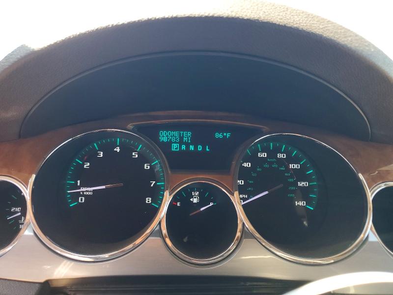 2012 Buick Enclave VIN 5GAKRDED8CJ204563 COPART salvage auction — SIDE, Az - Cert Of Title - Salvage, sold $1,300 on 2026-07-09 (photo 9)