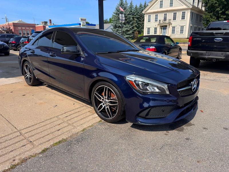2018 Mercedes-benz Cla-class VIN WDDSJ4EB1JN663143 COPART salvage auction — NORMAL WEAR, MA - CERTIFICATE OF TITLE (P), sold $5,300 on 2026-08-01 (photo 1)