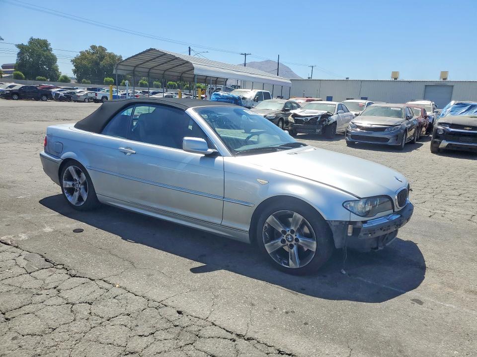 2004 BMW 3 series VIN WBABW33414PL30487 COPART salvage auction — FRONT END, CA - SALVAGE CERTIFICATE, sold $2,600 on 2026-08-20 (photo 4)