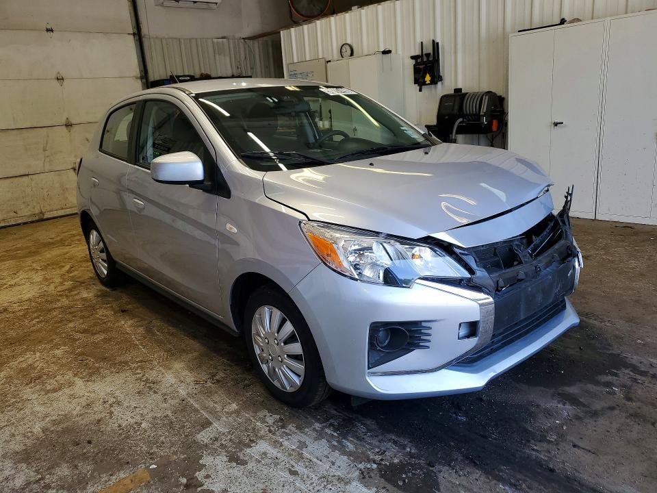 2024 Mitsubishi Mirage VIN ML32AUHJ2RH033934 COPART salvage auction — FRONT END, Nj - Certificate Of Title, sold $3,050 on 2026-07-20 (photo 4)