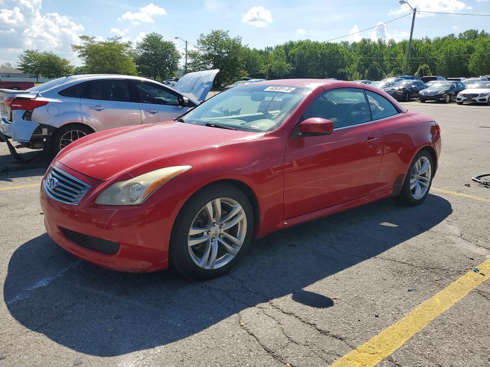 2010 Infiniti G VIN JN1CV6FE7AM352137 COPART salvage auction — REAR END, KY - CERT OF TITLE-SALVAGE (P), sold $1,400 on 2026-07-23 (photo 1)