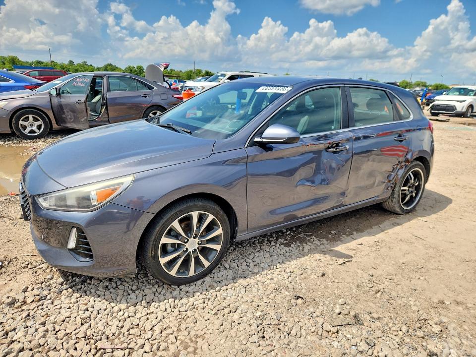 2019 Hyundai Elantra VIN KMHH35LE6KU088834 COPART salvage auction — SIDE, Tx - Certificate Of Title (P), sold $3,550 on 2026-07-30 (photo 1)