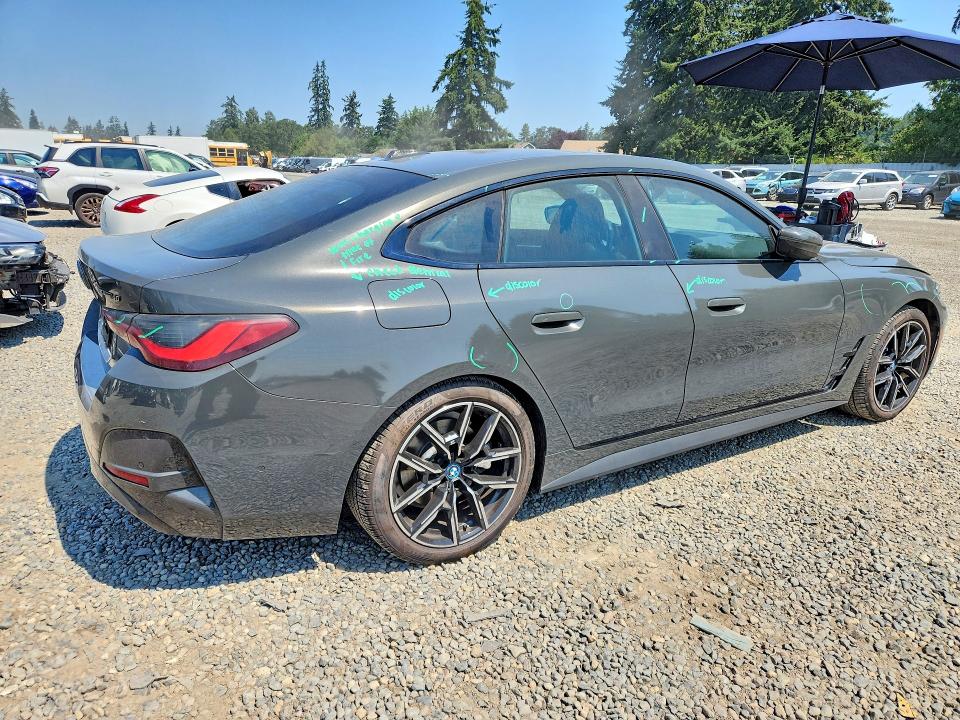 2024 BMW I4 VIN WBY83FB04RFS13651 COPART salvage auction — BURN, Wa - Bill Of Sale, sold $1,150 on 2026-07-24 (photo 3)