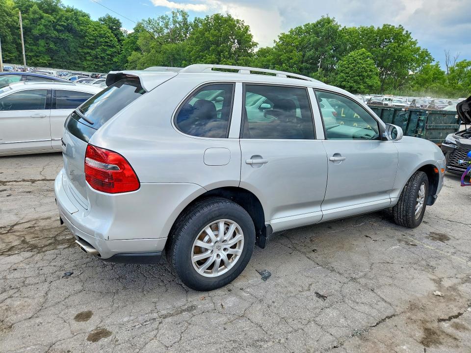 2008 Porsche Cayenne VIN WP1AA29P98LA29227 COPART salvage auction — WATER/FLOOD, NY - MV907A-FLOOD SALVAGE, sold $450 on 2026-08-13 (photo 3)