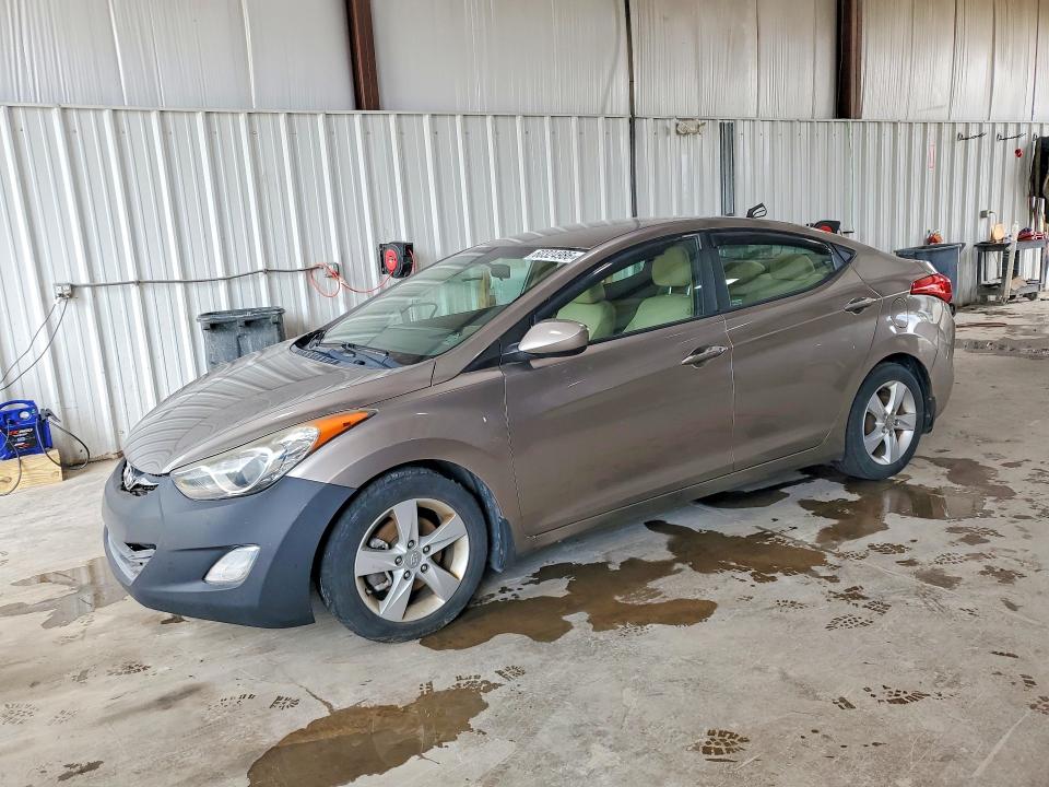 2013 Hyundai Elantra VIN 5NPDH4AE6DH257068 COPART salvage auction — NORMAL WEAR, Pa - Non Public Clean Title, sold $900 on 2026-07-29 (photo 1)