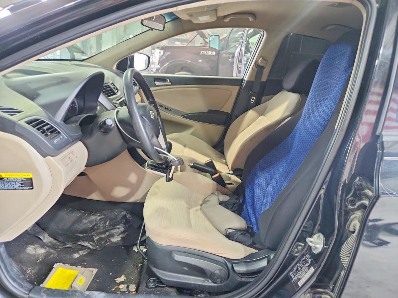 2017 Hyundai Accent VIN KMHCT4AE3HU290692 COPART salvage auction — MECHANICAL, Mo - Certificate Of Title, sold $2,350 on 2026-07-28 (photo 7)