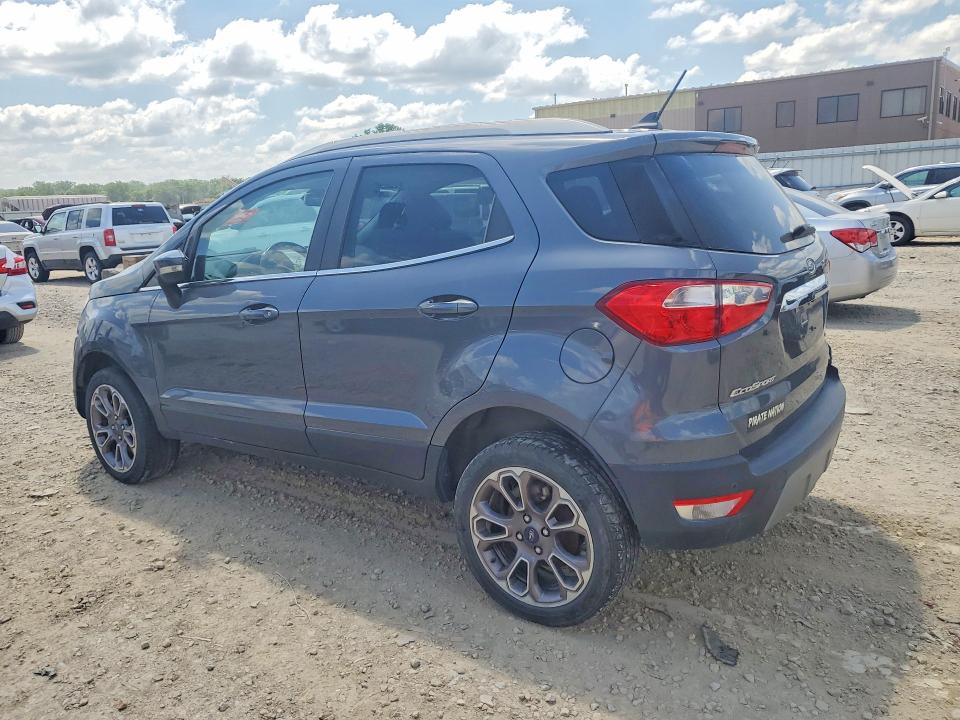 2020 Ford Ecosport VIN MAJ6S3KL5LC358250 COPART salvage auction — NORMAL WEAR, Va - Certificate Of Title, sold $1,400 on 2026-07-23 (photo 2)