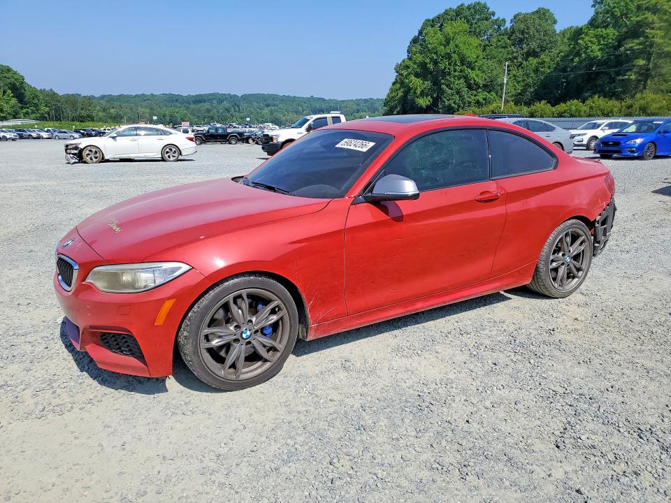 2017 BMW M2 VIN WBA2G1C39HV665460 — COPART salvage auction photo