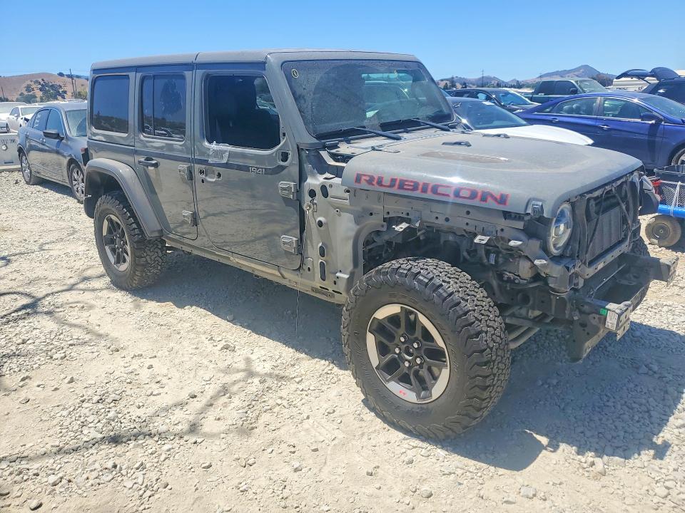 2019 Jeep Wrangler / VIN 1C4HJXFN6KW546541 COPART salvage auction — FRONT END, Ca - Salvage Certificate, sold $9,400 on 2026-08-25 (photo 4)