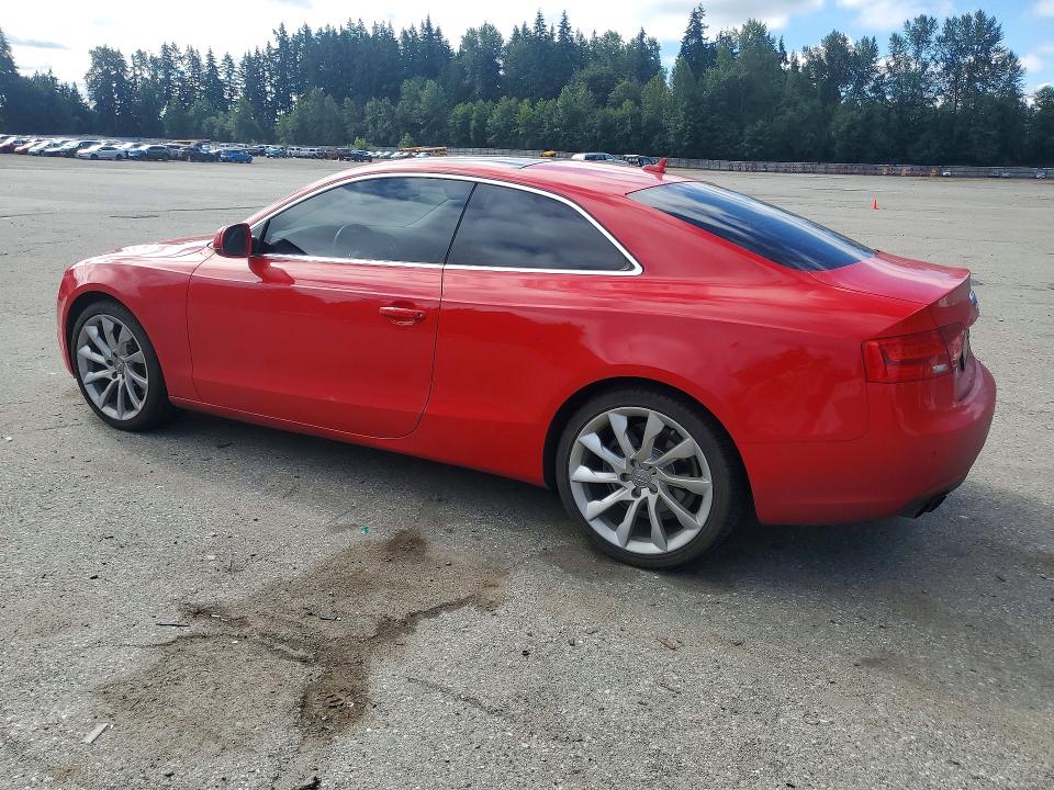 2013 Audi A5 VIN WAULFAFRXDA080282 COPART salvage auction — FRONT END, Wa - Bill Of Sale, sold $2,100 on 2026-07-20 (photo 2)