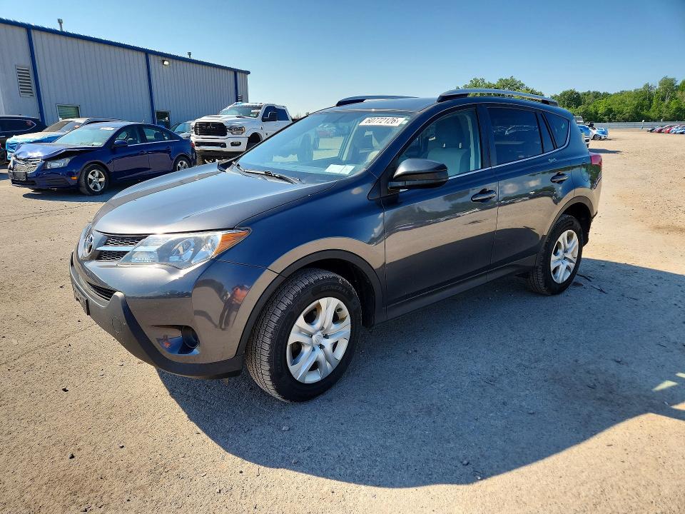2015 Toyota Rav 4 VIN JTMBFREV9FD117108 COPART salvage auction — REAR END, Ny - Mv-907A Salvage Certificate, sold $500 on 2026-07-29 (photo 1)