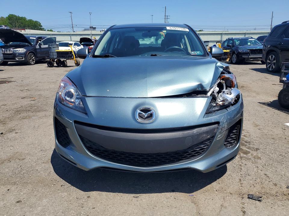 2012 Mazda 3 VIN JM1BL1UG0C1542291 COPART salvage auction — FRONT END, PA - CERTIFICATE OF SALVAGE, sold $325 on 2026-07-28 (photo 5)