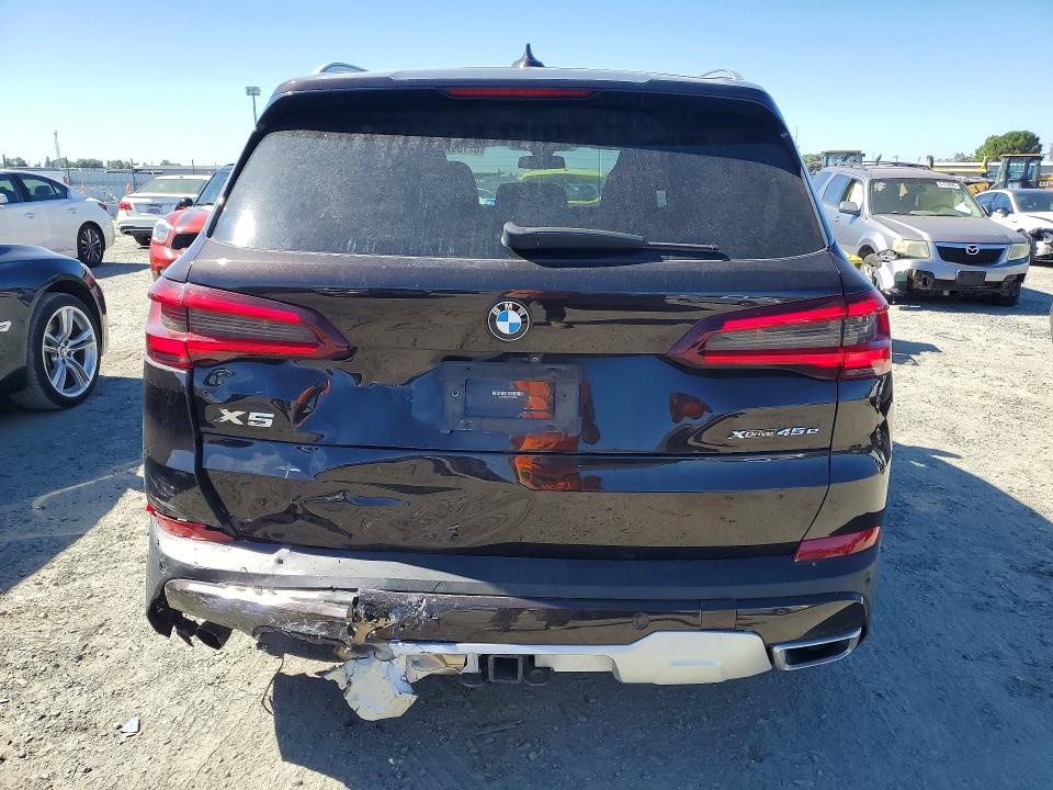 2021 BMW X5 VIN 5UXTA6C03M9H62962 COPART salvage auction — REAR END, CA - DIS/DLR/EXP ONLY CLEAN TITLE, sold $22,500 on 2026-07-27 (photo 6)