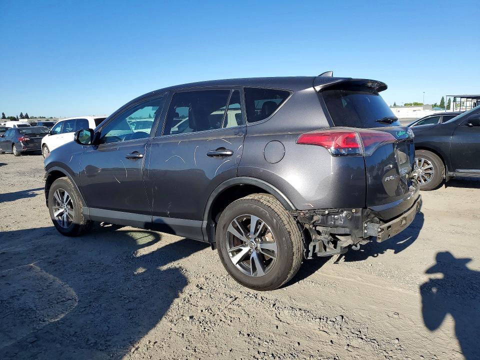 2018 Toyota Rav 4 VIN JTMWFREVXJJ724159 COPART salvage auction — FRONT END, Ca - Salvage Certificate, sold $4,650 on 2026-07-14 (photo 2)
