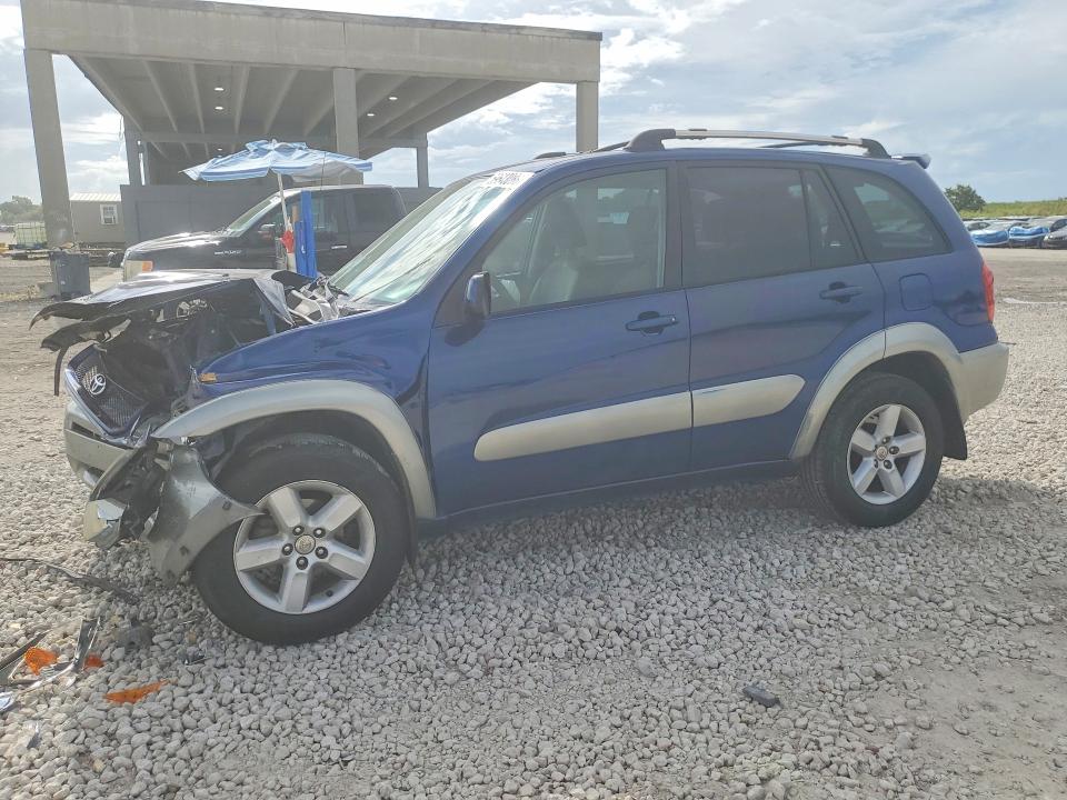 2005 Toyota Rav 4 VIN JTEHD20V856044746 COPART salvage auction — FRONT END, Fl - Cert Of Title Slvg Rebuildable, sold $15 on 2026-07-21 (photo 1)
