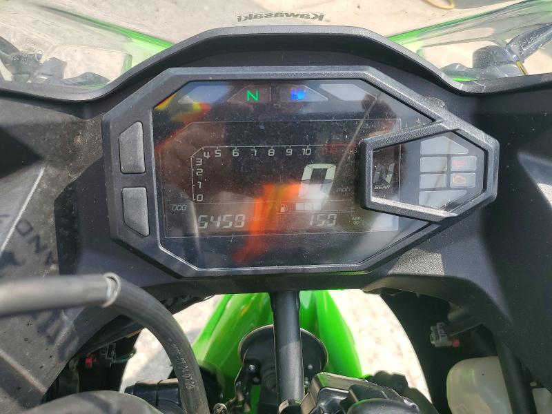 2025 Kawasaki Ex VIN ML5EXGH18SDA39841 COPART salvage auction — FRONT END, Pa - Certificate Of Salvage, sold $2,050 on 2026-07-23 (photo 7)