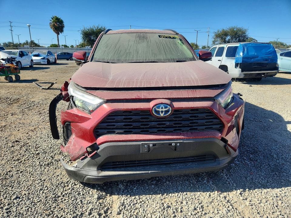 2024 Toyota Rav 4 VIN JTMMWRFV7RD268637 COPART salvage auction — FRONT END, Ca - Salvage Certificate (P), sold $10,700 on 2026-07-28 (photo 5)