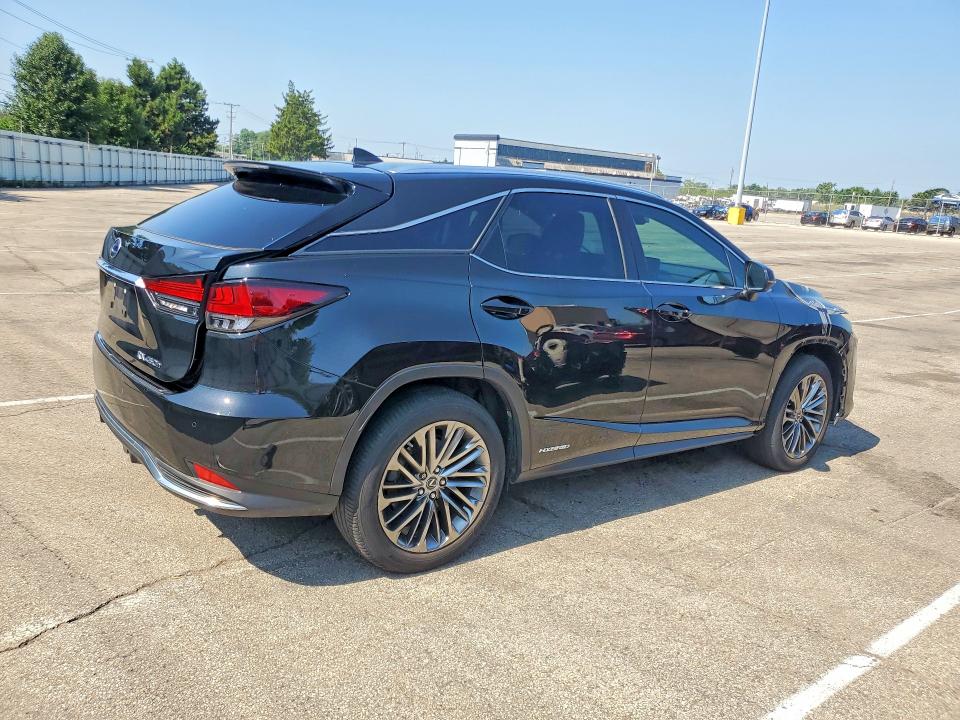 2022 Lexus Rx 450h VIN 2T2JGMDA2NC084440 COPART salvage auction — FRONT END, OH - CERT OF TITLE-SALVAGE, sold $25,750 on 2026-07-17 (photo 3)