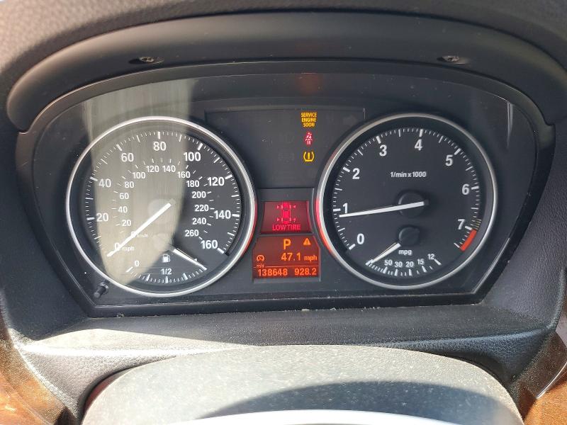 2011 BMW 3 series VIN WBAPH5C57BF094158 COPART salvage auction — SIDE, TX - SALVAGE VEHICLE TITLE (P), sold $425 on 2026-08-04 (photo 9)