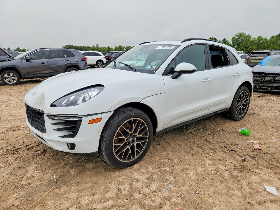 2018 Porsche Macan VIN WP1AA2A51JLB02980 COPART salvage auction — FRONT END, Pa - Certificate Of Salvage, sold $6,700 on 2026-08-21 (photo 1)