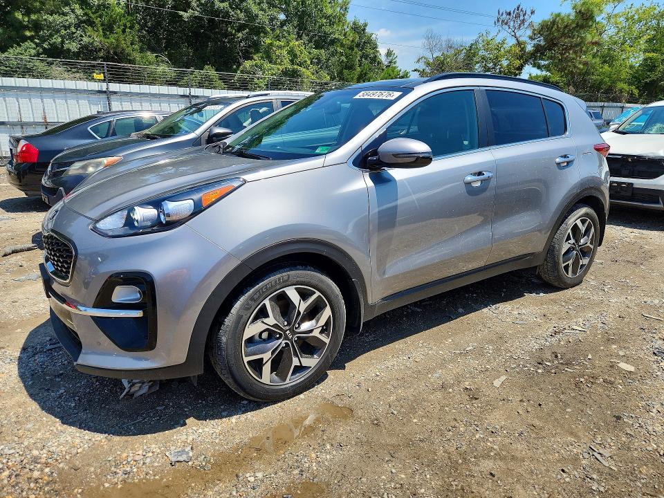 2022 Kia Sportage VIN KNDPN3AC4N7009275 COPART salvage auction — REAR END, Va - Cert Of Title - Salvage, sold $1,850 on 2026-07-21 (photo 1)
