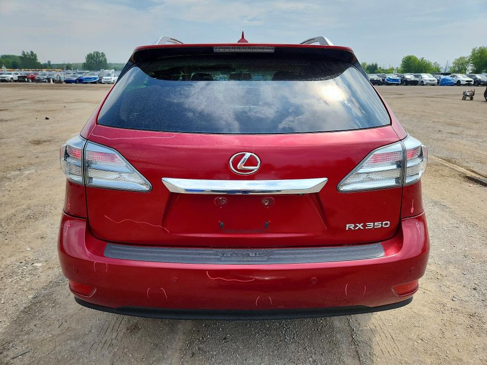 2011 Lexus Rx VIN JTJBK1BA7B2437934 COPART salvage auction — FRONT END, On - Permit Salvage, sold $3,050 on 2026-07-21 (photo 6)
