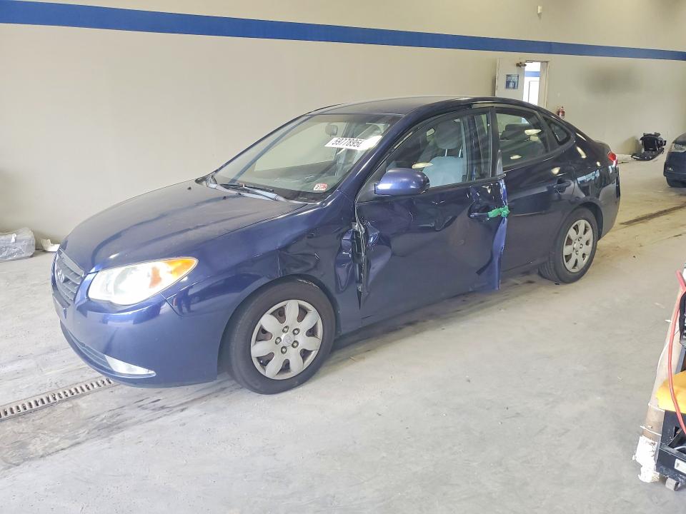 2008 Hyundai Elantra VIN KMHDU46D98U491028 COPART salvage auction — SIDE, VA - CERT OF TITLE - SALVAGE, sold $200 on 2026-07-17 (photo 1)