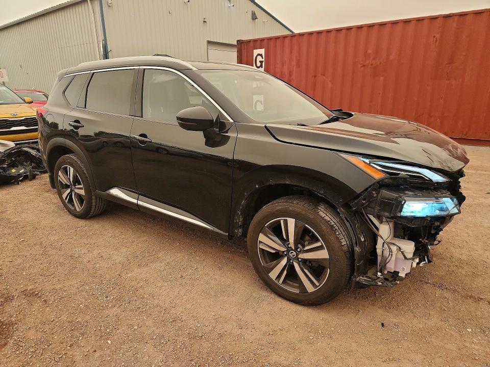 2021 Nissan Rogue VIN JN8AT3DD1MW305069 COPART salvage auction — FRONT END, ON - PERMIT SALVAGE, sold $2,750 on 2026-07-30 (photo 4)