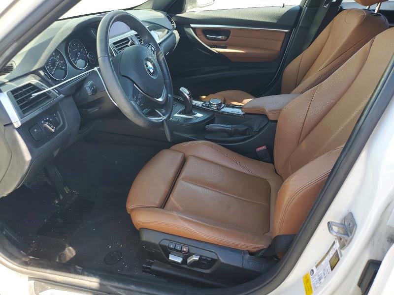 2017 BMW 3 series VIN WBA8B9G55HNU49818 COPART salvage auction — REAR END, CA - SALVAGE CERTIFICATE, sold $5,600 on 2026-07-20 (photo 7)