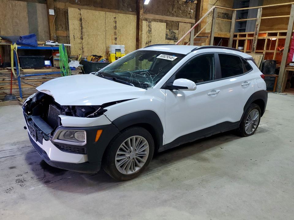 2021 Hyundai Kona VIN KM8K2CAA0MU692945 COPART salvage auction — FRONT END, Wa - Vehicle Cert Of Ownership-Titl, sold $200 on 2026-07-28 (photo 1)