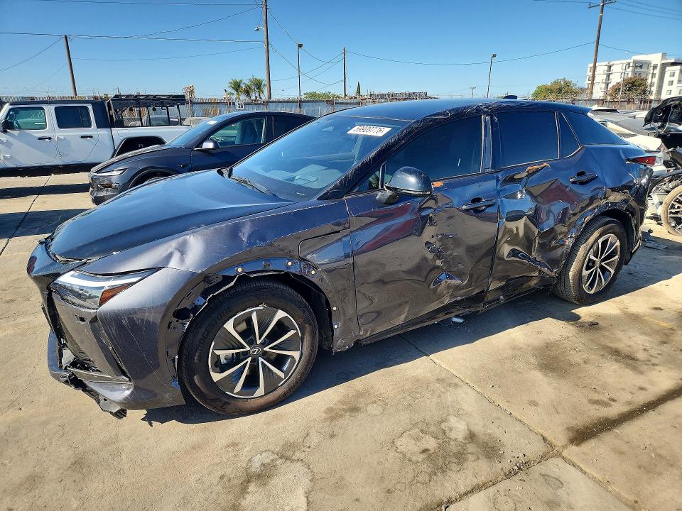 2025 Lexus Rz 450e VIN JTJAAAABXSA030835 COPART salvage auction — ALL OVER, Ca - Salvage Certificate, sold $9,100 on 2026-07-29 (photo 1)