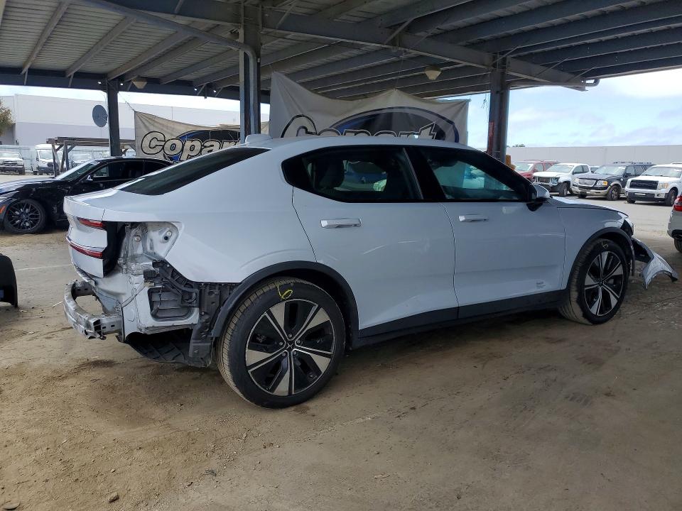 2023 Polestar 2 VIN YSMED3KA9PL127876 COPART salvage auction — REAR END, CA - CERTIFICATE OF TITLE, sold $3,850 on 2026-07-20 (photo 3)