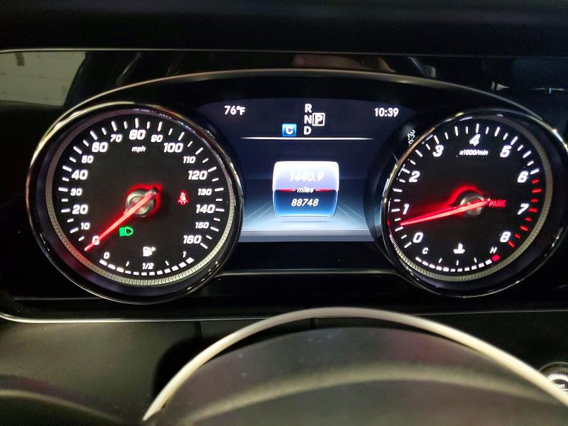 2017 Mercedes-benz E-klasse VIN WDDZF4KB7HA047422 COPART salvage auction — FRONT END, Mn - Cert Of Title-Salvage, sold $3,100 on 2026-07-28 (photo 9)