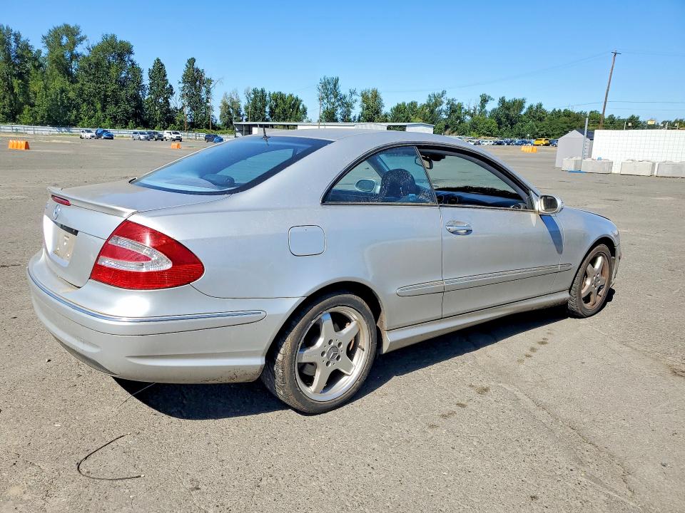 2003 Mercedes-benz Clk-class VIN WDBTJ75JX3F050215 COPART salvage auction — FRONT END, Or - Certificate Of Title, sold $924 on 2026-07-17 (photo 3)