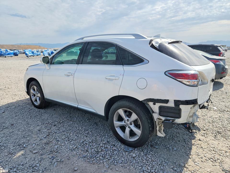 2015 Lexus Rx VIN 2T2BK1BA7FC301888 COPART salvage auction — REAR END, Ut - Salvage Certificate, sold $4,350 on 2026-08-21 (photo 2)