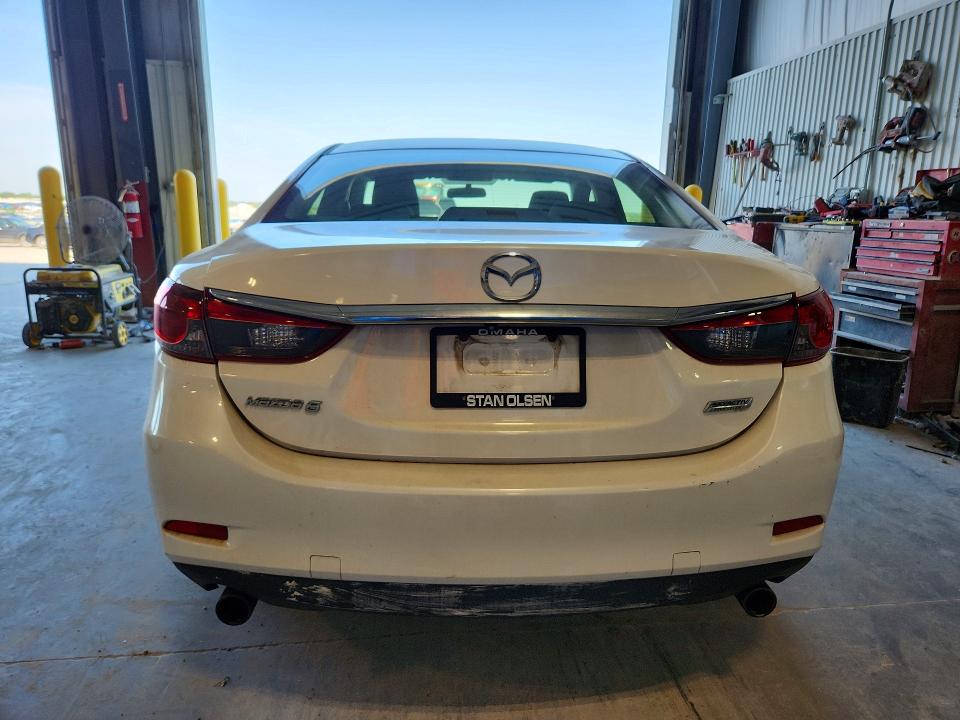 2015 Mazda 6 VIN JM1GJ1U58F1196814 COPART salvage auction — REAR END, Ne - Certificate Of Title, sold $4,800 on 2026-07-21 (photo 6)