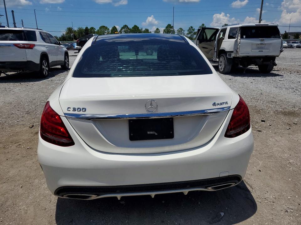 2016 Mercedes-benz C-klasse VIN WDDWF4KBXGR130345 COPART salvage auction — UNDERCARRIAGE, Fl - Cert Of Title Slvg Rebuildable, sold $4,650 on 2026-08-04 (photo 6)