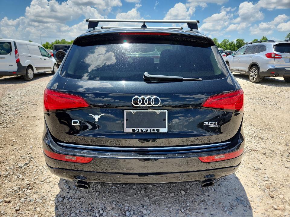 2015 Audi Q5 VIN WA1LFAFP0FA039254 COPART salvage auction — MECHANICAL, Tx - Certificate Of Title, sold $2,100 on 2026-07-13 (photo 6)