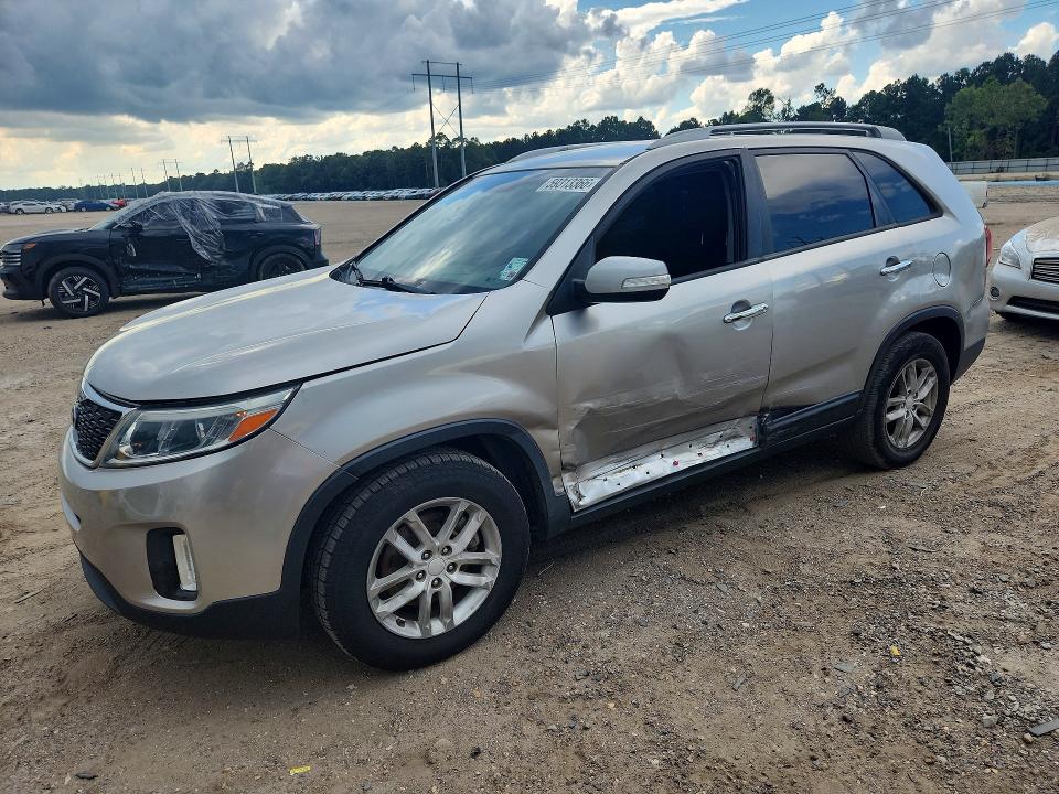 2015 Kia Sorento VIN 5XYKT4A62FG580817 COPART salvage auction — SIDE, La - Cert Of Title-Salvage, sold $225 on 2026-07-21 (photo 1)