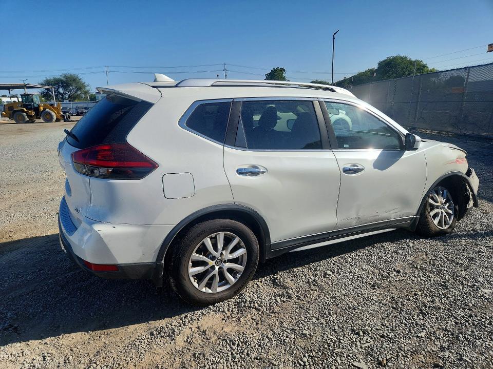 2018 Nissan Rogue VIN KNMAT2MT6JP600008 COPART salvage auction — FRONT END, Ca - Salvage Certificate, sold $1,250 on 2026-07-31 (photo 3)