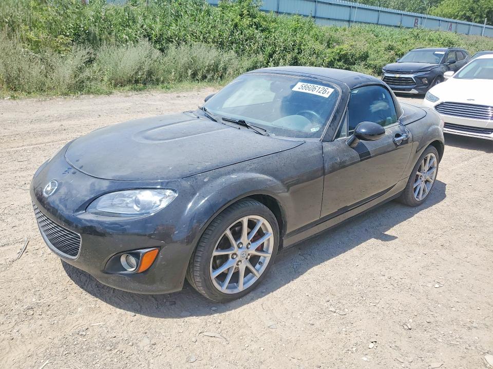 2012 Mazda Mx-5 VIN JM1NC2PF6C0224543 COPART salvage auction — MINOR DENT/SCRATCHES, Mi - Certificate Of Title, sold $1,400 on 2026-07-22 (photo 1)