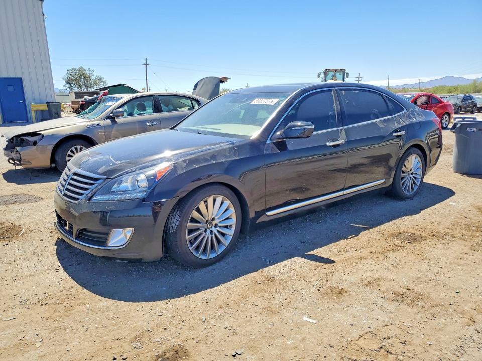 2016 Hyundai Equus VIN KMHGH4JH3GU105794 COPART salvage auction — FRONT END, AZ - CERT OF TITLE - SALVAGE, sold $1,600 on 2026-07-24 (photo 1)