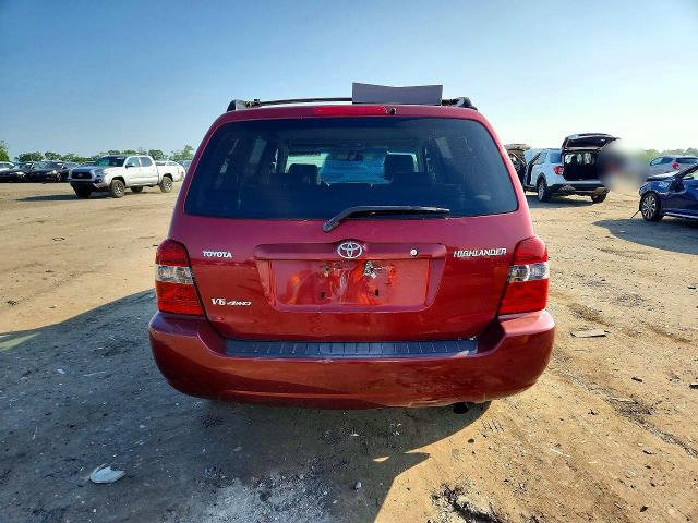 2005 Toyota Highlander VIN JTEEP21A650068164 COPART salvage auction — FRONT END, VA - CERT OF TITLE - SALVAGE, sold $850 on 2026-07-22 (photo 6)