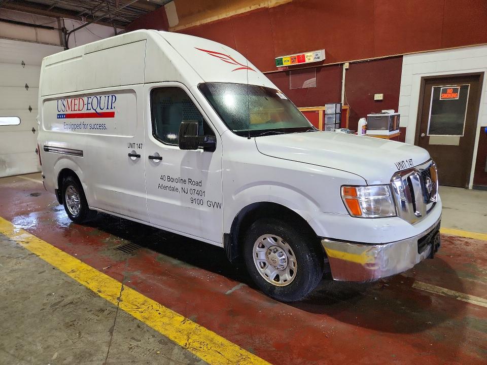 2013 Nissan Nv 2500 VIN 1N6AF0LYXDN106627 COPART salvage auction — MINOR DENT/SCRATCHES, Nj - Certificate Of Title (P), sold $500 on 2026-08-02 (photo 4)