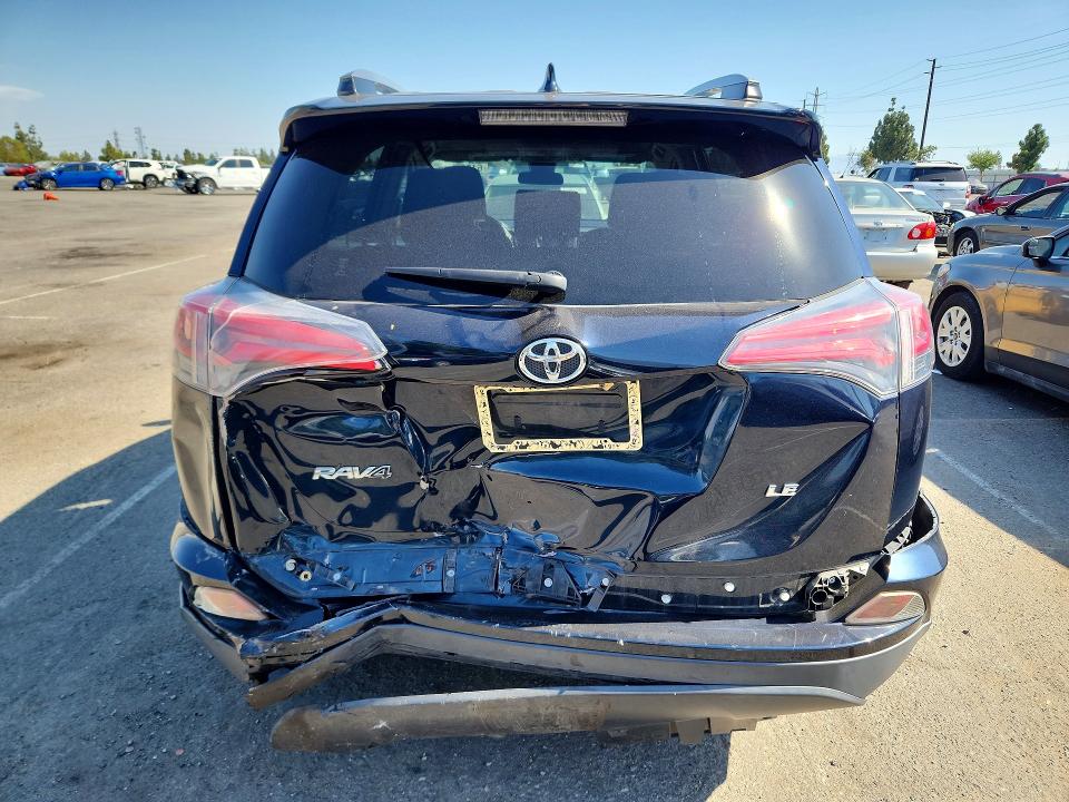 2017 Toyota Rav 4 VIN JTMZFREV4HJ710345 COPART salvage auction — REAR END, CA - SALVAGE CERTIFICATE, sold $2,800 on 2026-07-28 (photo 6)