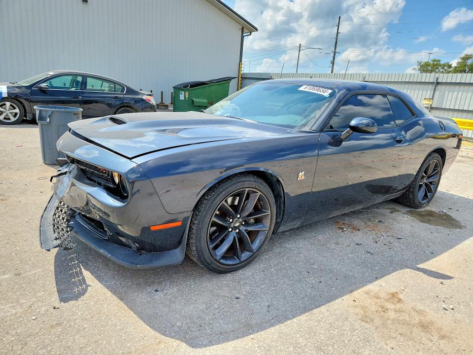 2019 Dodge Challenger VIN 2C3CDZFJXKH530064 — COPART salvage auction photo