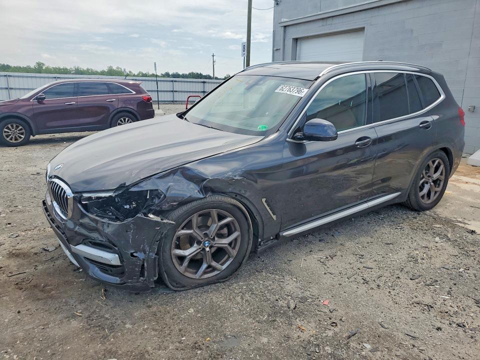 2021 BMW X3 VIN 5UXTY5C05M9E19916 — COPART salvage auction photo